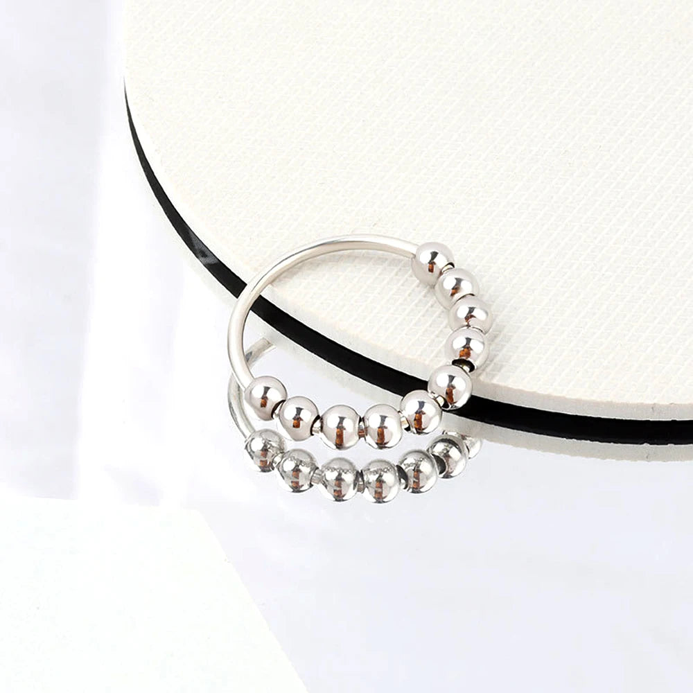 Anillo Antiestrés Plata 925 - Valentina