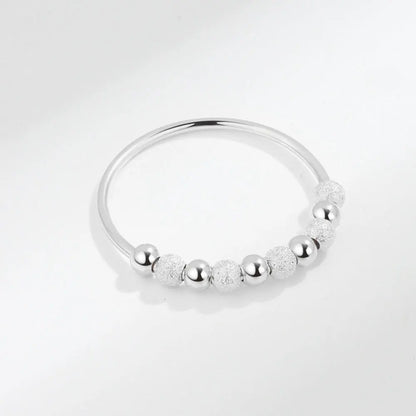 Anillo Antiestrés Plata 925- Jacinta