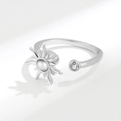 Anillo Antiestrés Plata 925 - Violeta