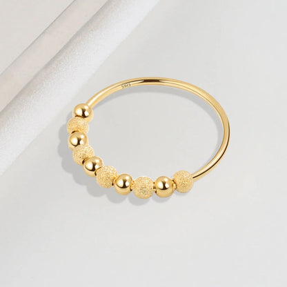 Anillo Antiestrés Plata 925- Jacinta